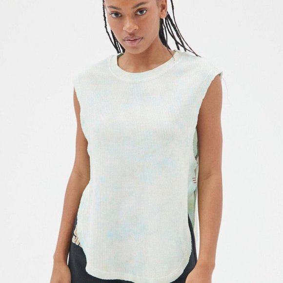 UO Urban Outfitters BDG Blue Marni Muscle Tank Top M - Picture 1 of 7